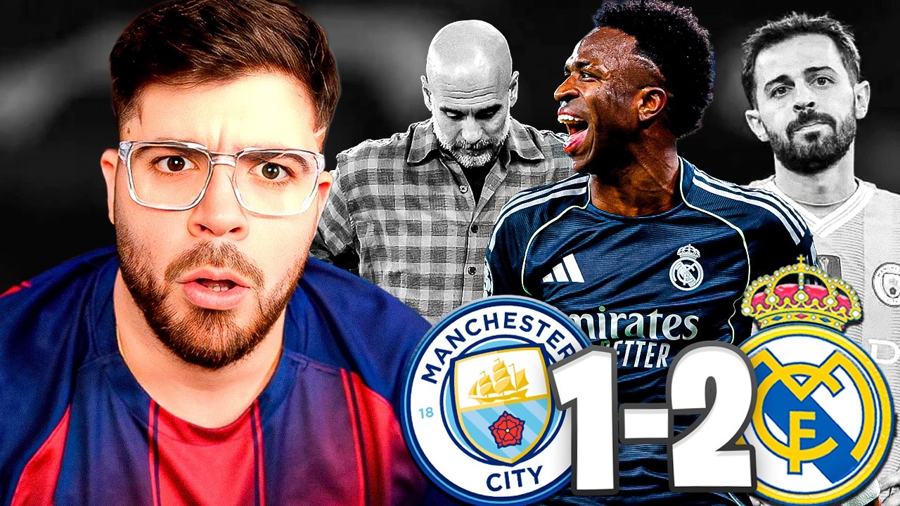 MADRID A CUARTOS: DOBLETE DE VINICIUS AL CITY DE GUARDIOLA. ¿SE VIENE PARTIDAZO FRENTE AL BAYERN?