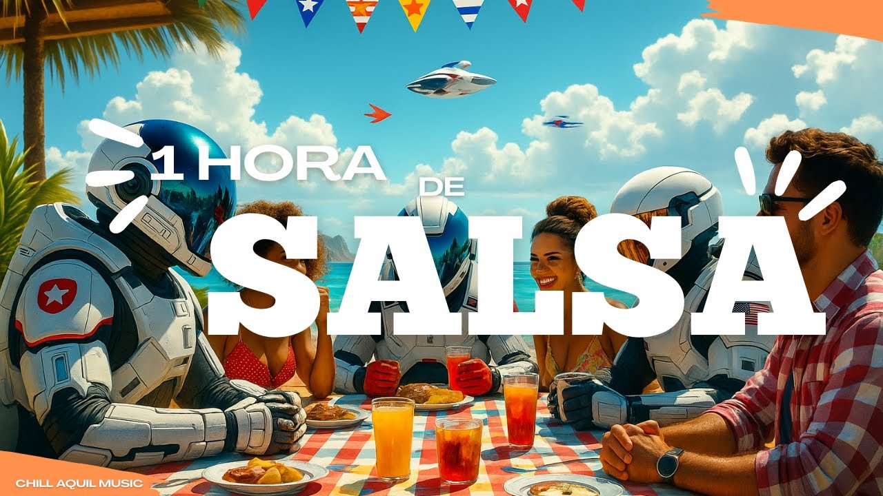 Salsa Instrumental Bailable | 🌴 Latin Groove 2025 🔥| 1 Hora Completa