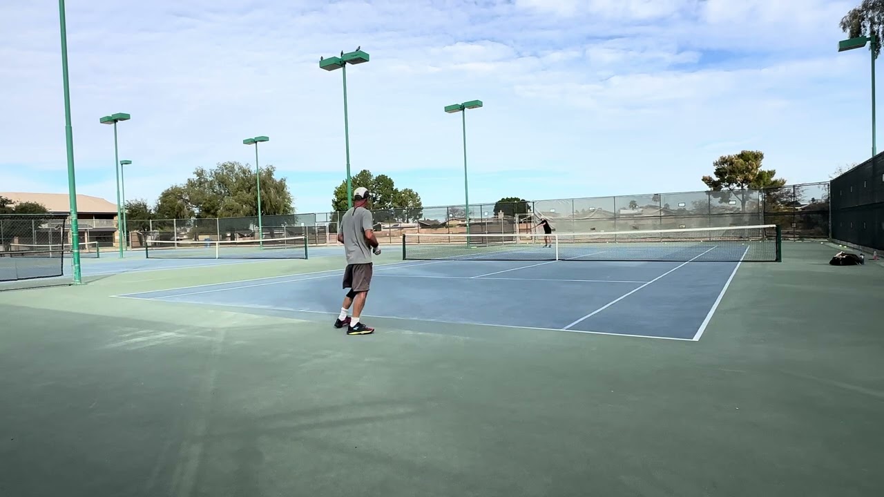 A few good tennis points from today
