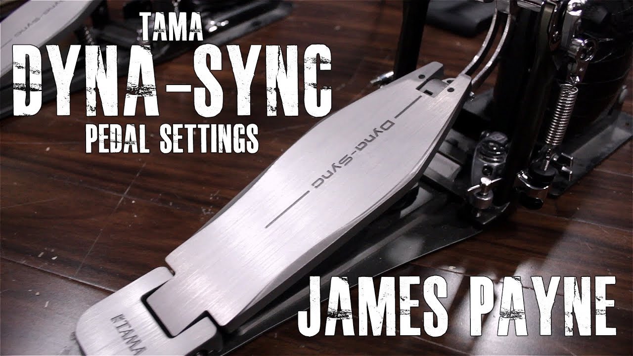 How to set up the Tama Dyna-Sync Direct Drive Drum Pedal - James Payne