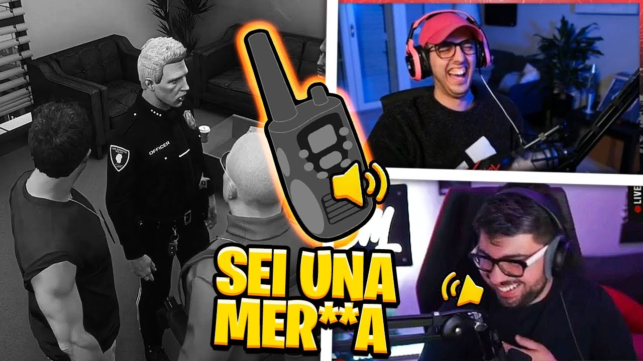 “CLINT SEI UN CANE!!” DERIDONO IL CAPO DELLA POLIZIA CLINT IN RADIO CHE VA SU TUTTE LE FURIE...