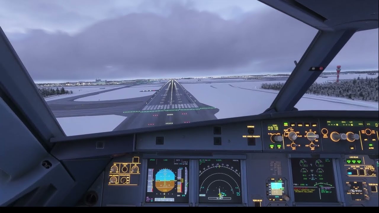 MSFS2024 | Heart-Pounding Crosswind Landing in Helsinki | Fenix A320 | BeyondATC