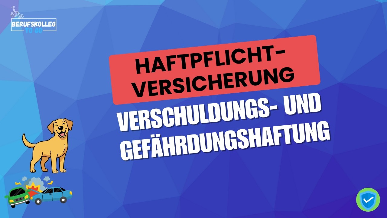 Verschuldens- vs. Gefährdungshaftung: Haftungsprinzipien einfach erklärt