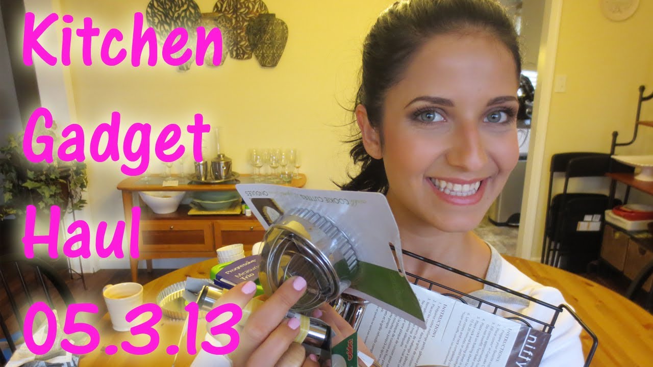 Kitchen Gadget Haul 5.3.13 - Laura's Topics Starring Laura Vitale