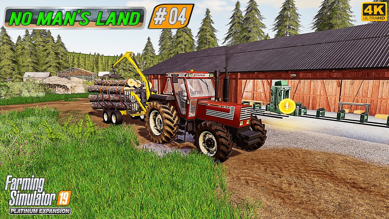 Making Money From Forestry. Building 3 New Buildings ⭐ No Man's Land #04 ⭐ FS19 4K Timelapse
