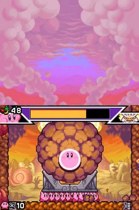 Kirby Mass Attack - Volcano Valley - Boss Stage