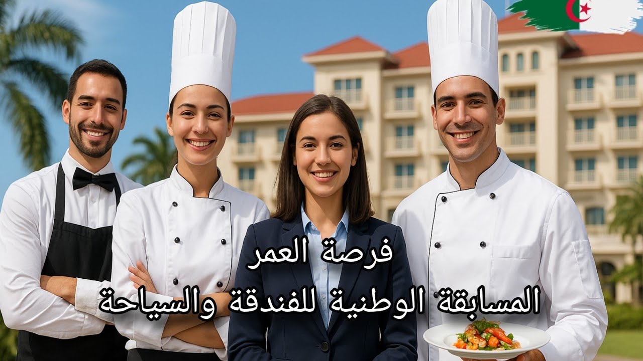 فرصة العمر للشباب! مسابقة وطنية للفندقة والسياحة 2025/2026 📢 | تخصصات قوية ومستقبل مضمون!