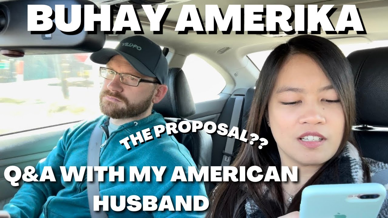BUHAY AMERIKA : RANDOM Q&A WHILE DRIVING WITH HUSBAND | FILIPINO AMERICAN COUPLE