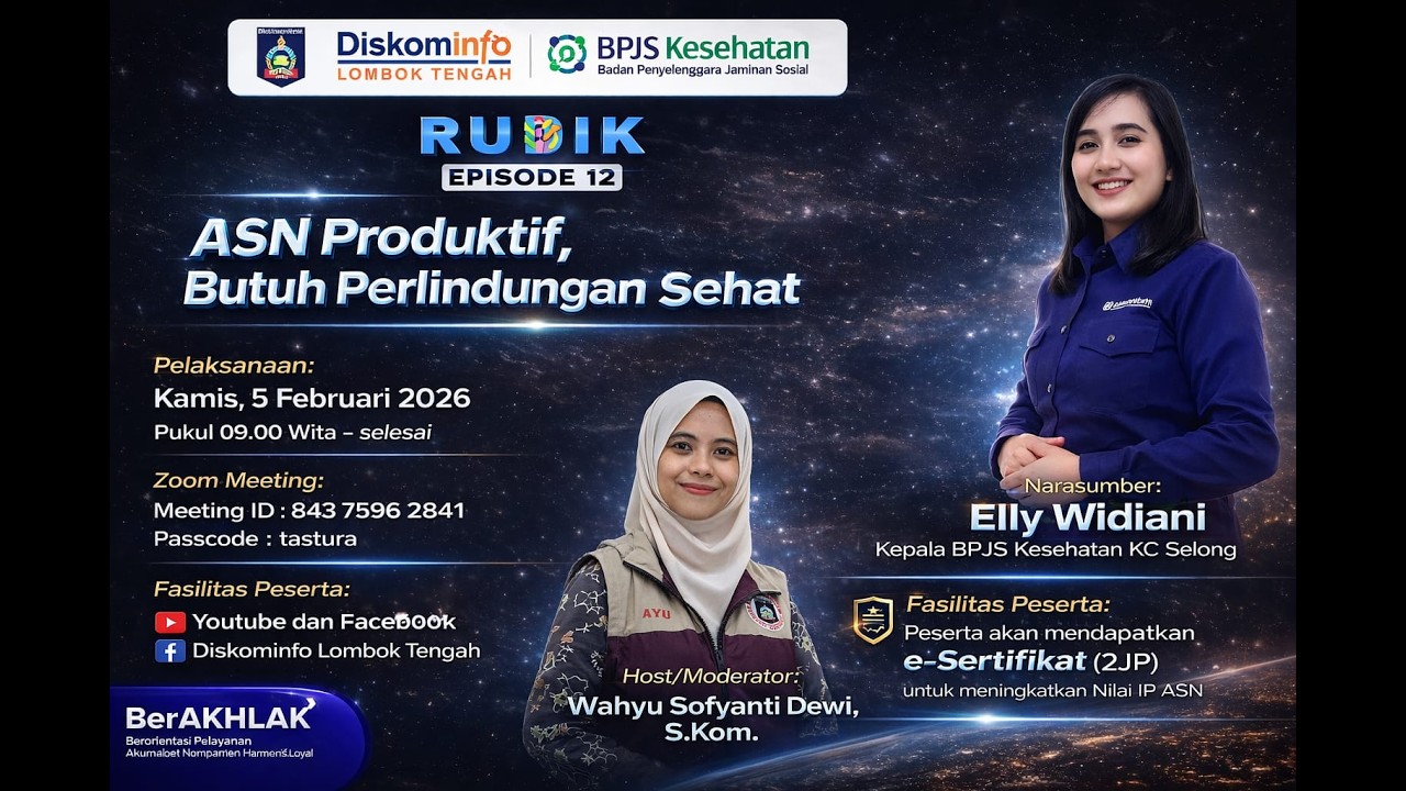 RUBIK EPISODE 12 : ASN Produktif, Butuh Perlindungan Sehat