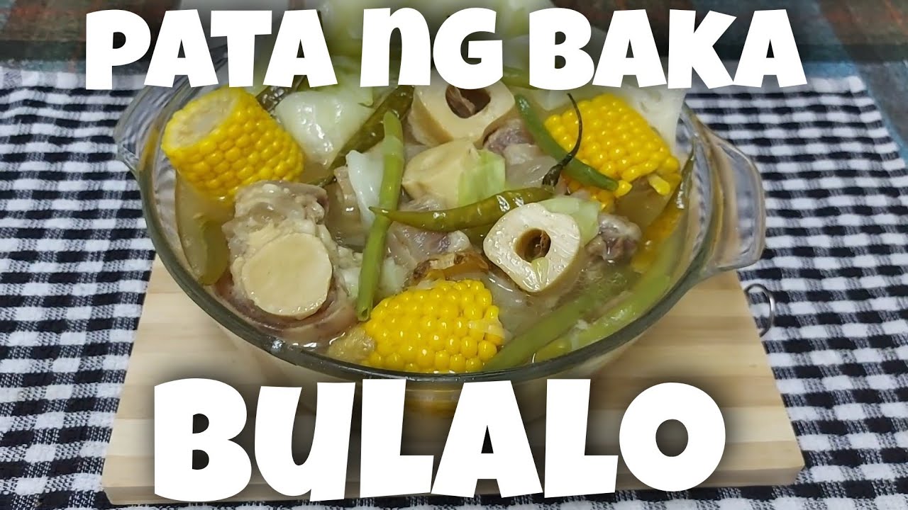Bulalo pata ng baka || how to cook bulalo pata ng baka || Onad Tv