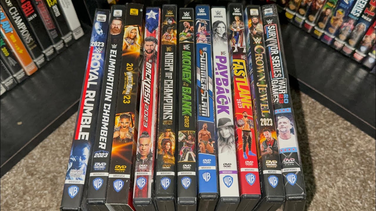 Обзор коллекции DVD WWE 2023 PPV