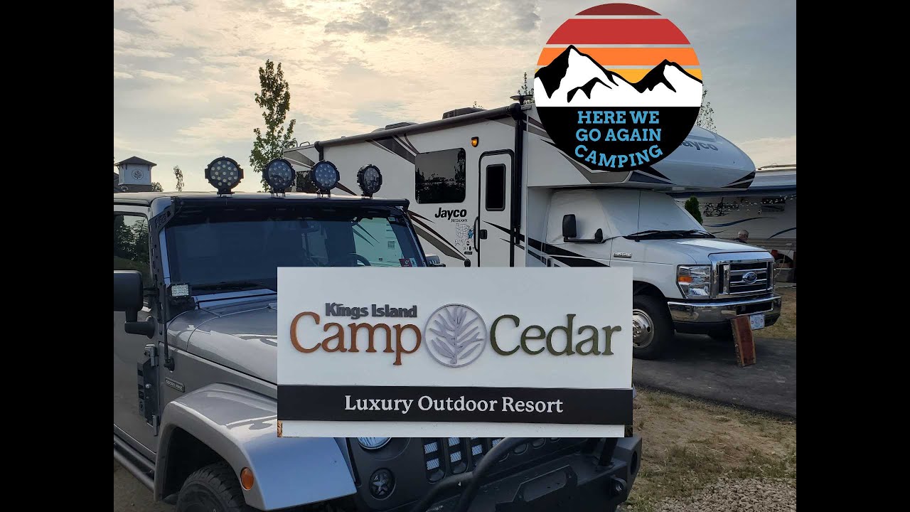 Обзор кемпинга Kings Island Camp Cedar Luxury Outdoor Resort в Мейсоне, штат Огайо