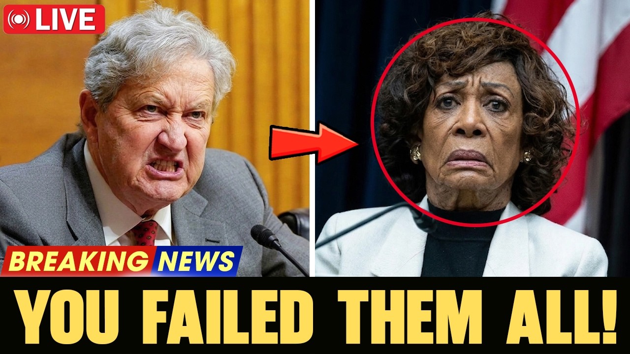 Sen. Kennedy DESTROYED Maxine Waters After She Mocked His &ldquo;Folksy Act&rdquo;!