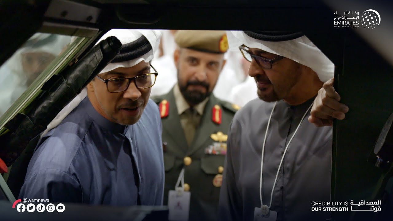 التقى عدداً من رؤساء الوفود المشاركة .. رئيس الدولة يزور معرض 