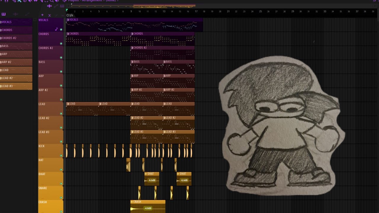 How I make music but I'm ill so it's kind of an unintentional banger