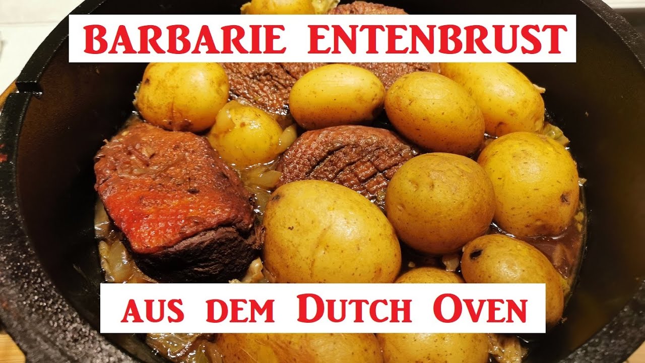 Barbarie Entenbrust aus dem Dutch Oven