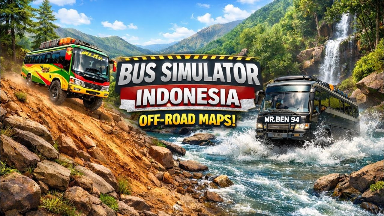 💥💯😀🔥❤️ extreme off road map 🗺️ bus simulator indonesia tamil 💥💥
