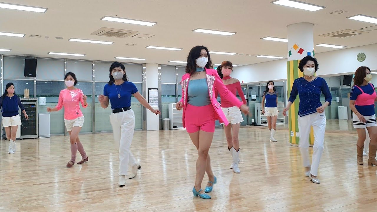 Sinner (Improver) line dance | Withus Korea, Yoon