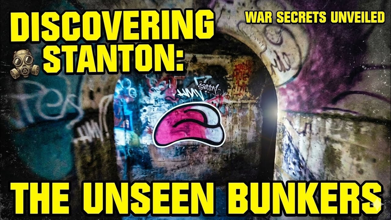 World War 2 Air Raid Shelters: At Stanton Ironworks Nottingham .. Replayed Back I Can Hear Voices 👻 