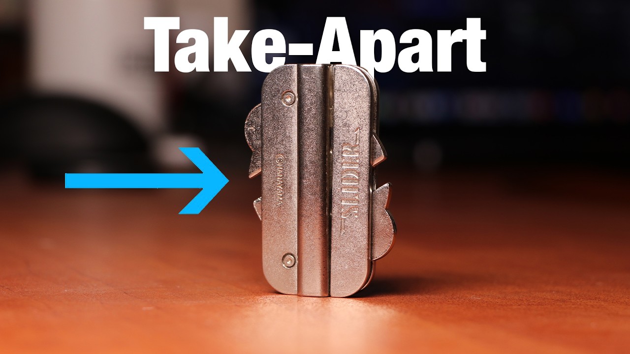 How To Solve Cast Slider - Sleek Hanayama Puzzle (Level 3)