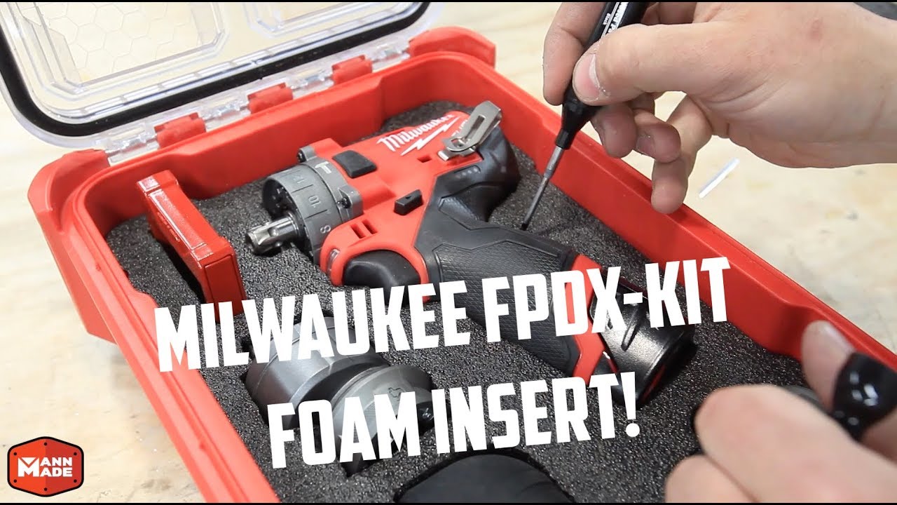 Making a Foam Insert for Milwaukee FPDX!