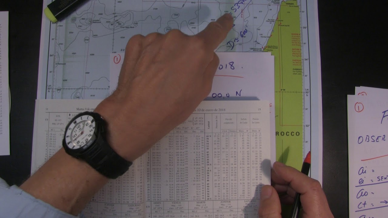PREPARAR LAS HORAS  PARA OBSERVAR ESTRELLAS.CAPITAN DE YATE