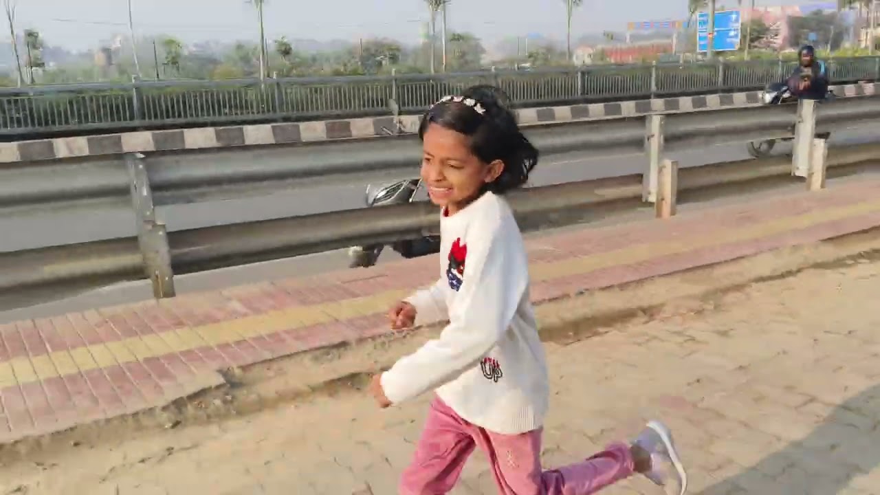 Jogging and exercise at marin drive 