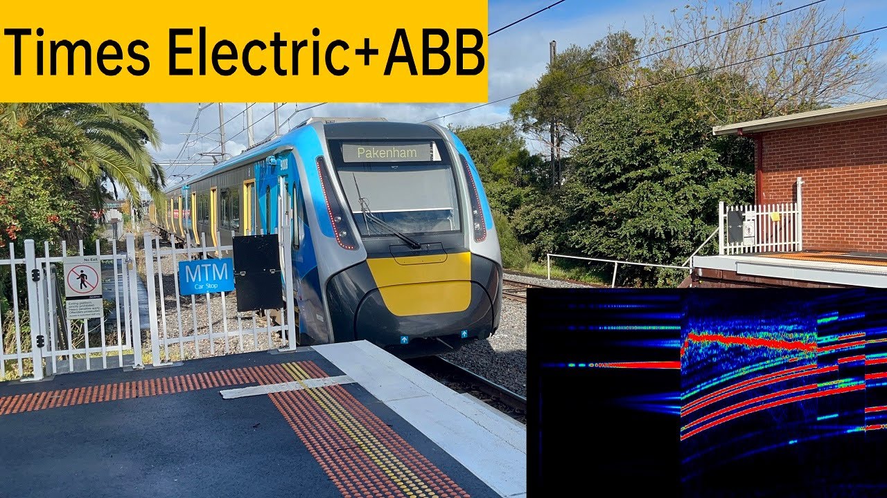 [Inductor Recording] Times Electric VVVF on Melbourne's HCMT