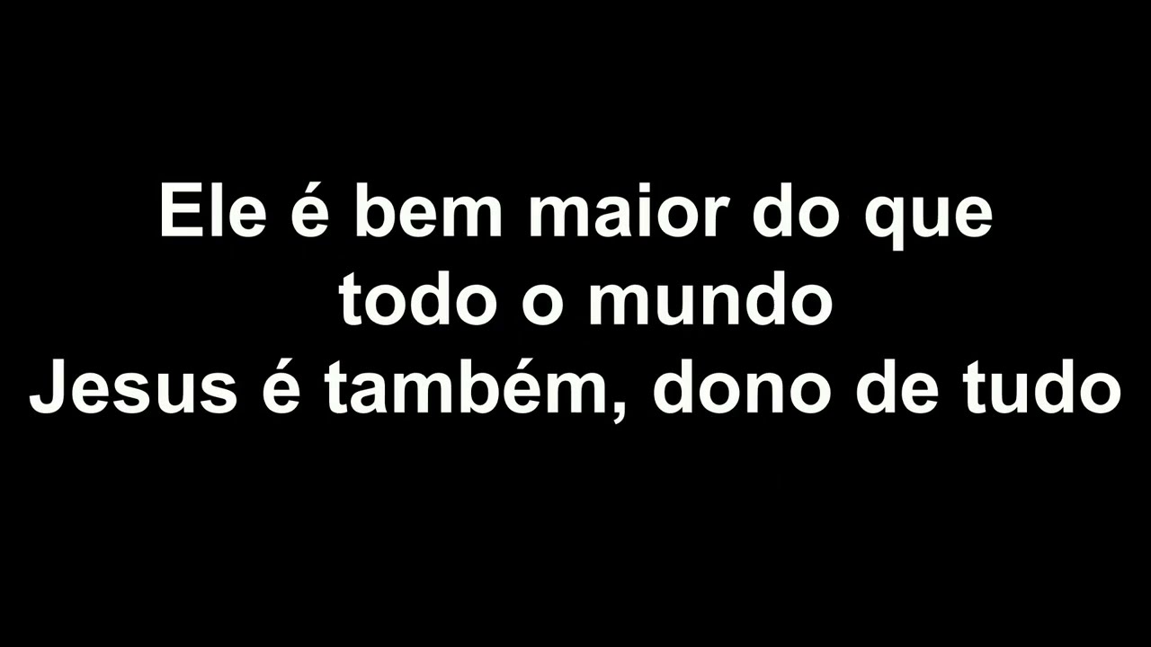 Dono de tudo - Shirley Carvalhaes - Playback (1 tom abaixo)