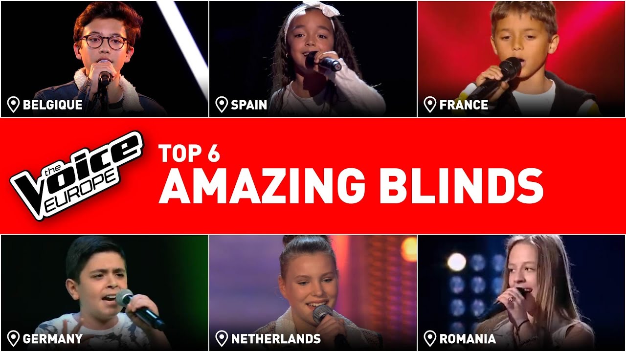 You will be shocked by these amazing blinds in The Voice Kids | TOP 6