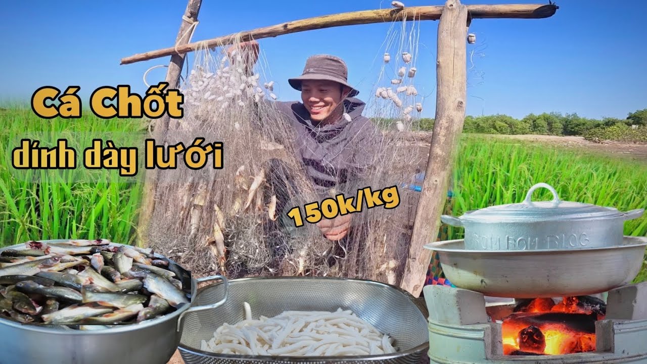 Video 332 Bánh Canh CÁ CHỐT Rau Đắng | Cuộc Sống Nông Thôn