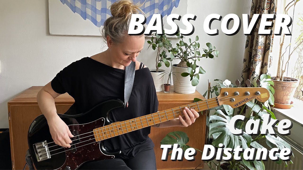 CAKE - The Distance BASS COVER WITH TAB & SCORE