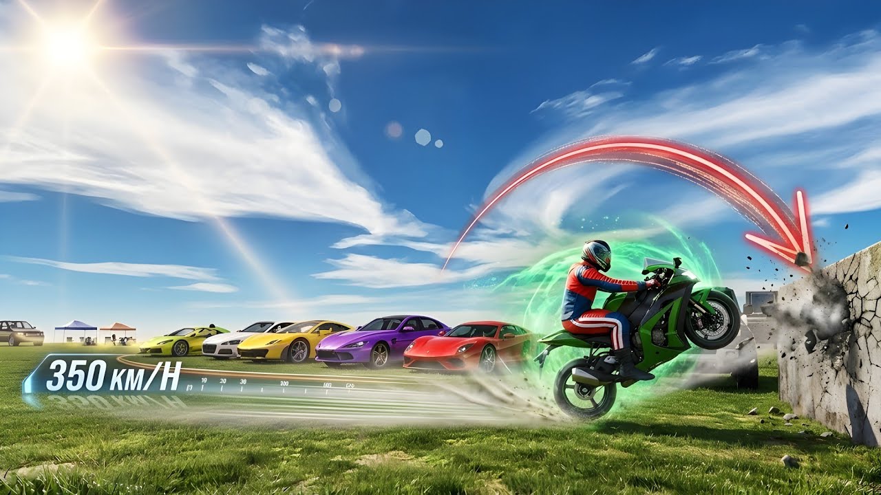  What Happens If Supercars Crash at 350 KM/H? 💥🏎️