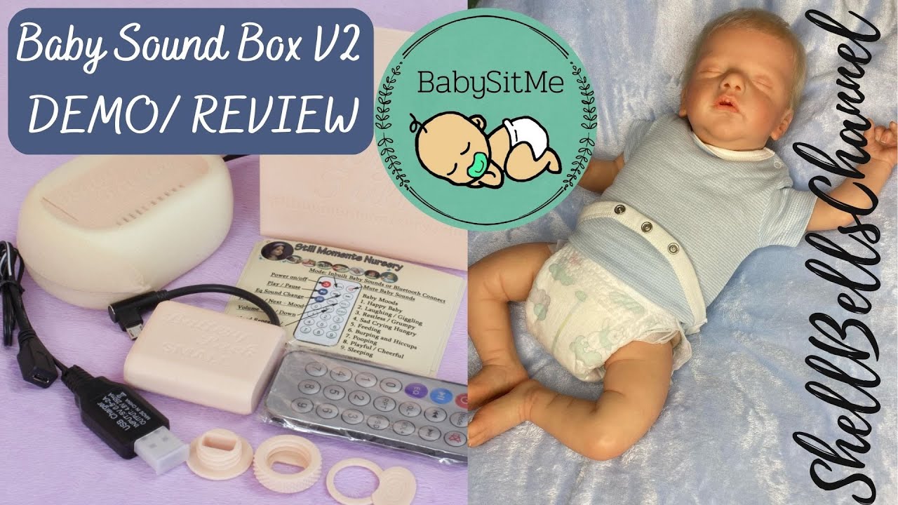 Baby sound box - DEMO/ Review - Still Moments Nursery - BabySitMe!