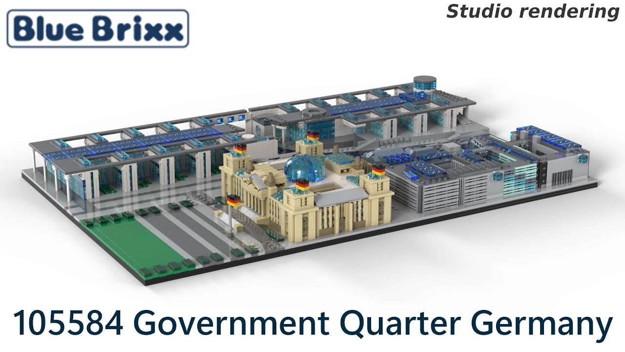BlueBrixx Special 105584 Government Quarter Germany