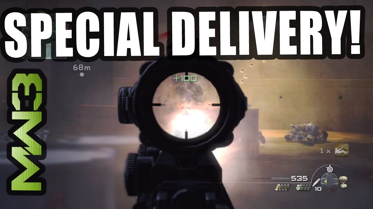NEW! MW3 "Special Delivery" Gameplay! Spec Ops Mission! - (Modern Warfare 3 DLC)