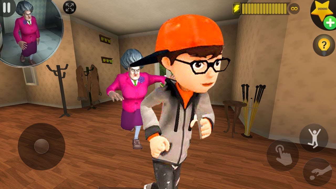 Scary Teacher 3D - troll Miss T funny prank (Mod menu) gameplay #scaryteacher3d