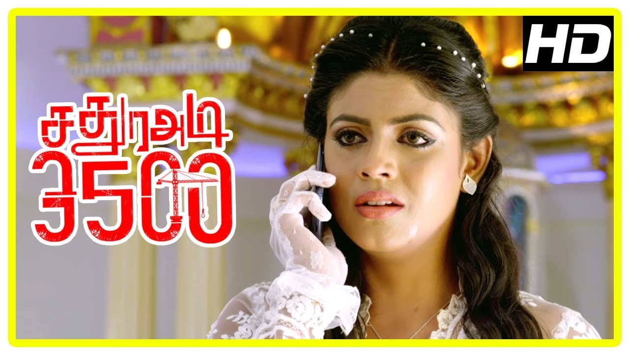 Sathura Adi 3500 Movie Climax | Thedi Pogum Song | Prathap is shot | Iniya and Daya unite