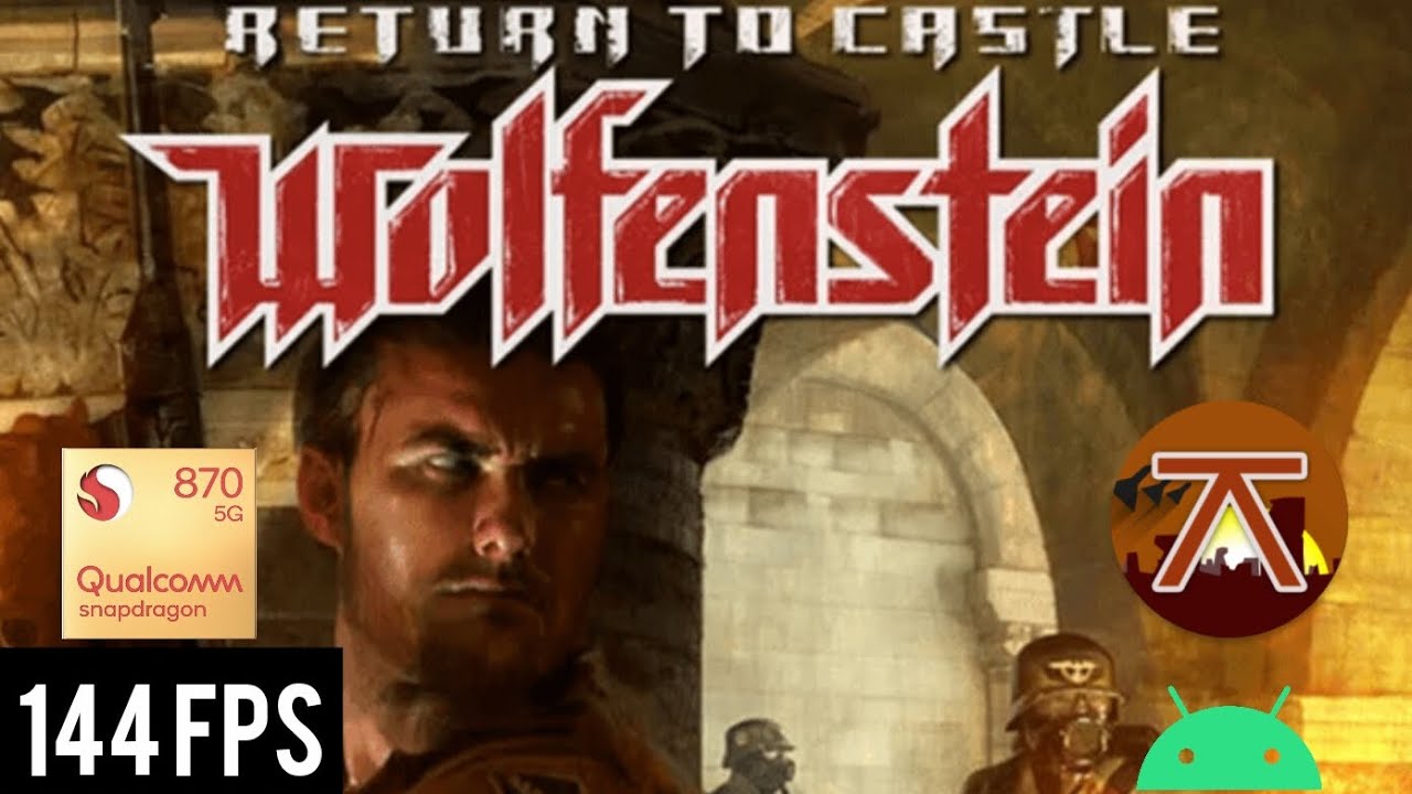 تجربة Return to castle Wolfenstein على الاندرويد على محاكي Alpha touch