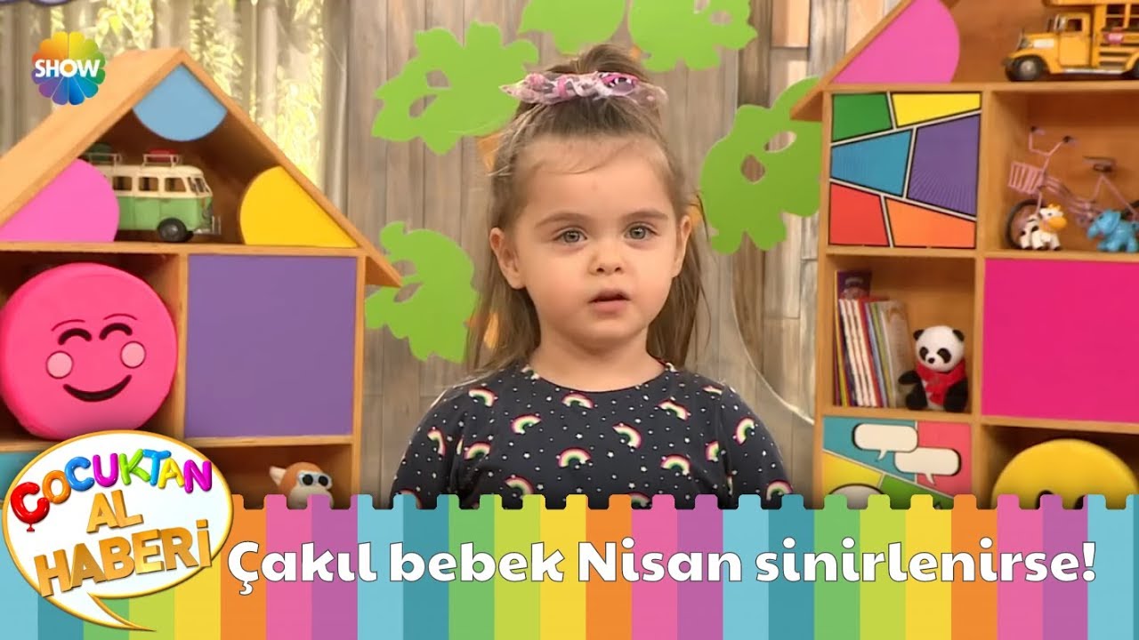 Çakıl bebek Nisan sinirlenirse!