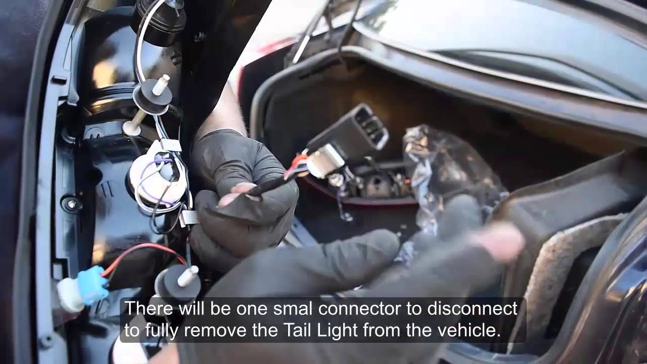 USR 03-07 Cadillac CTS DEPO Tail Light Installation