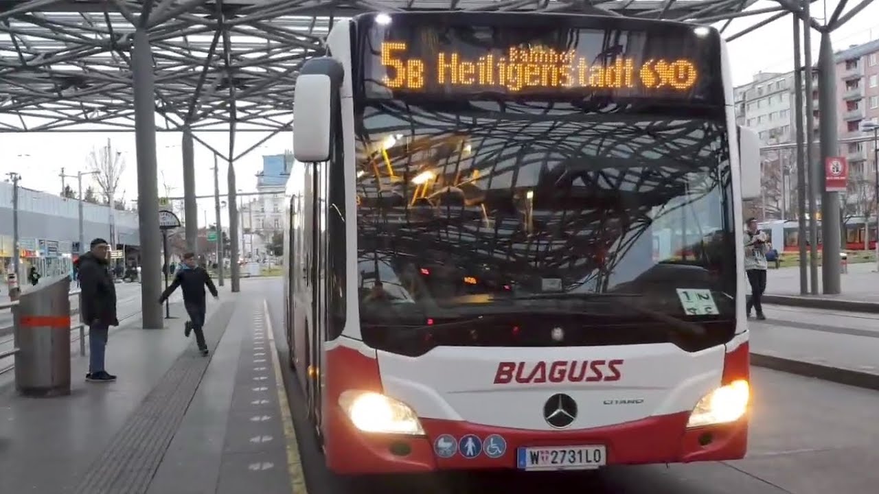 Mercedes-Benz Citaro C2 Line 5B (Praterstern - Bahnhof Heiligenstadt) 