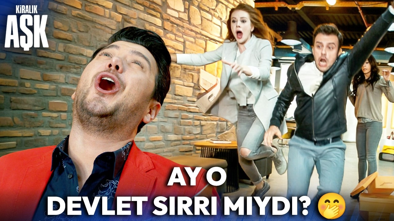Koriş Defne ve Ömer Evliliğini Ofise İlan Etti 😍 | Kiralık Aşk