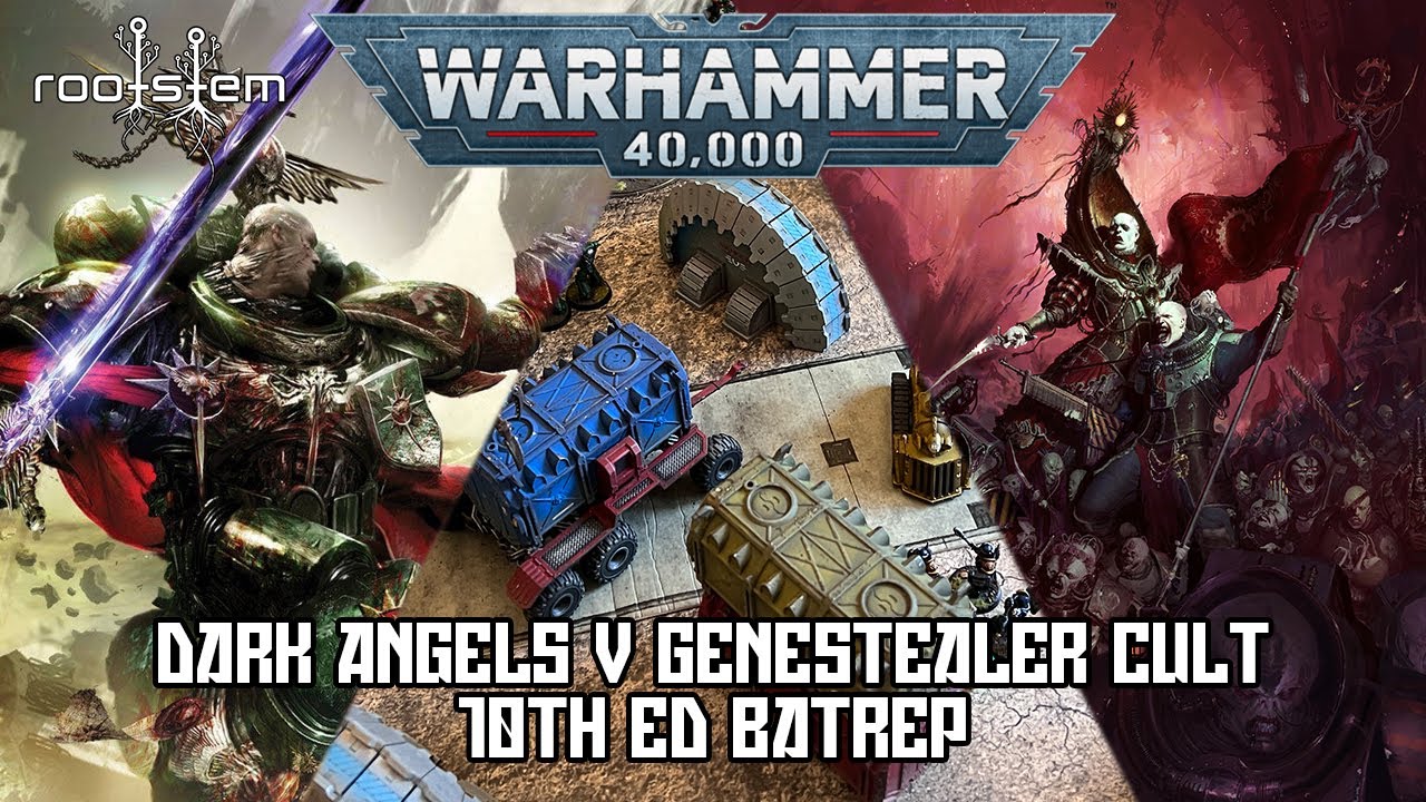Warhammer 40k 10th Ed Batrep, Genestealer Cult v Dark Angels Space Marines