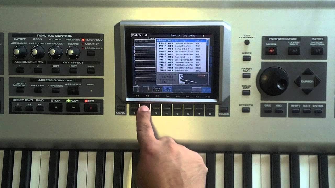Roland Fantom X Basic Sequencing 2