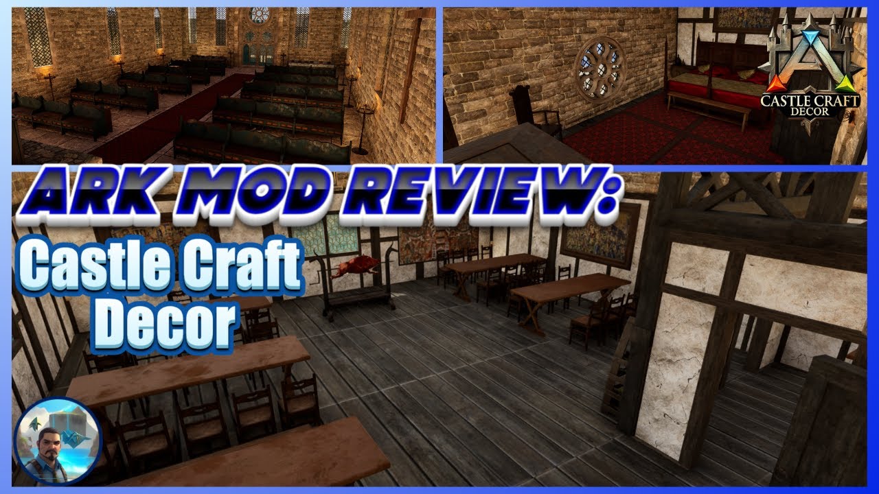 Ark Mod Review: Castle Craft Decor Mod Review: Over 300+ Decorative Pieces for Your Medieval Builds!
