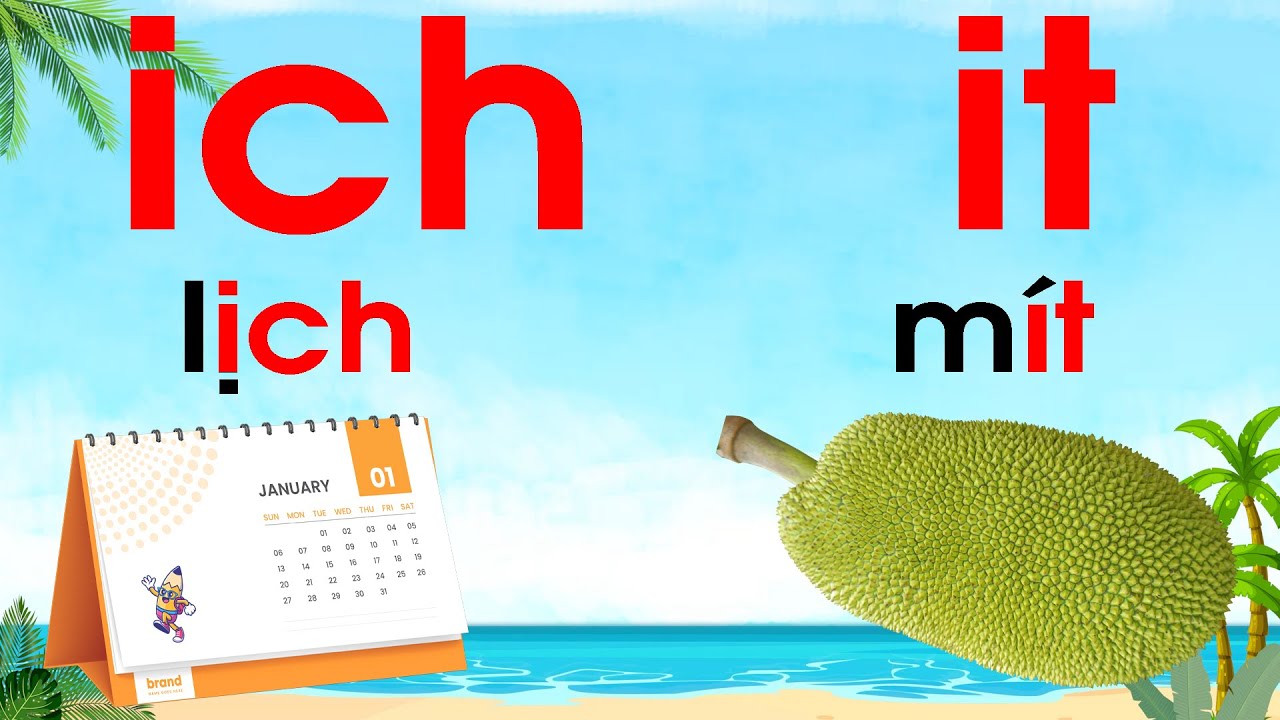 Tập đánh vần bài 32 ich it | Đánh vần tiếng việt