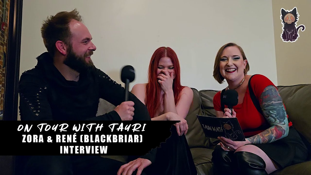 ON TOUR WITH TAURI | CHATTING WITH ZORA & RENÉ OF @blackbriarmusic | INTERVIEW