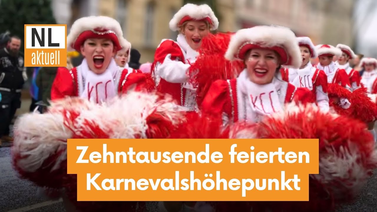 Cottbus | 33. Zug der fröhlichen Leute 2026 , Zehntausende feierten Karnevalshöhepunkt - NL-Recap