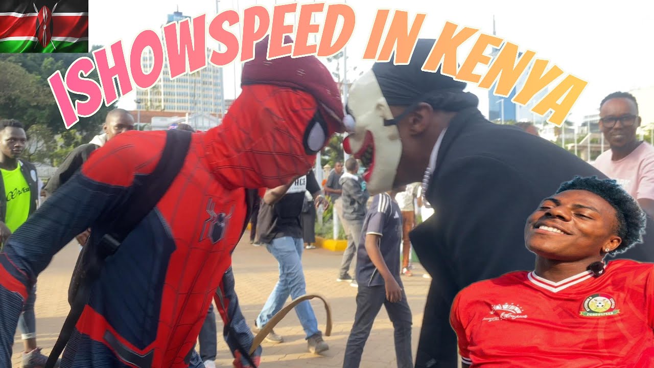 I MET ISHOWSPEED IN KENYA | REACTION VIDEO